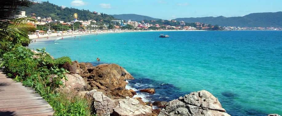 Praia De Bombinhas Res Solar Das Bromelias Exteriör bild